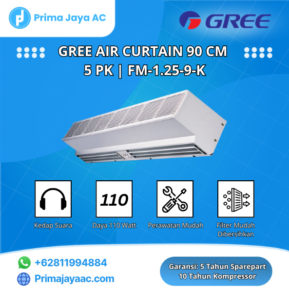 Gree Air Curtain 9 PK FM-1.25-9-K Gree Air Curtain 9 PK FM-1.25-9-K