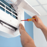 ac daikin lampu indikator kedip