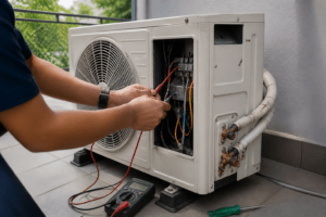 AC Outdoor Mati Hidup? Ini Penyebab dan Cara Mengatasinya Secara Tepat!
