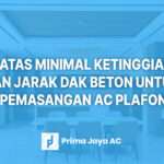 Pemasangan AC Plafon