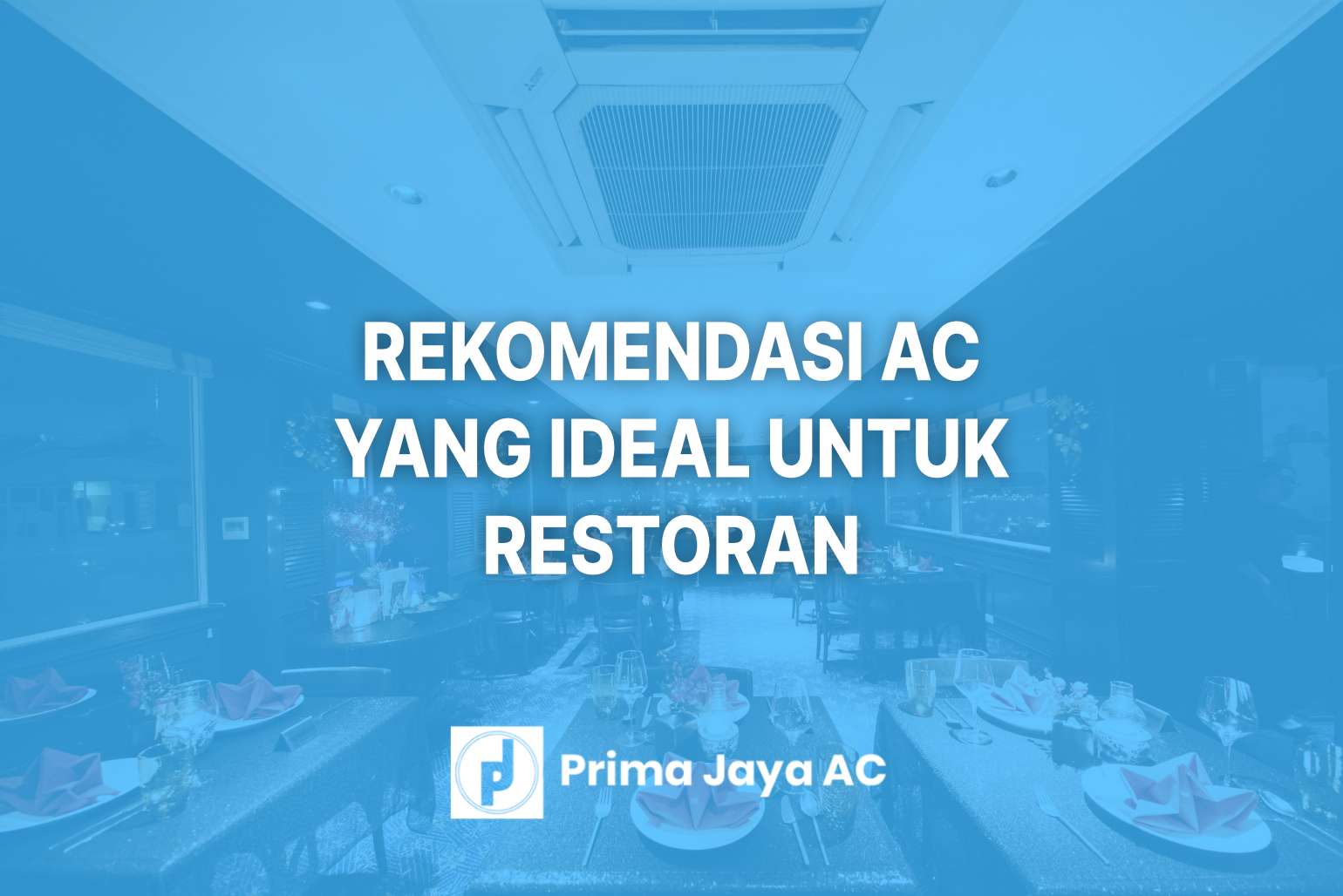 AC komersial restoran